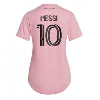 Inter Miami Lionel Messi #10 Fotballklær Hjemmedrakt Dame 2023-24 Kortermet